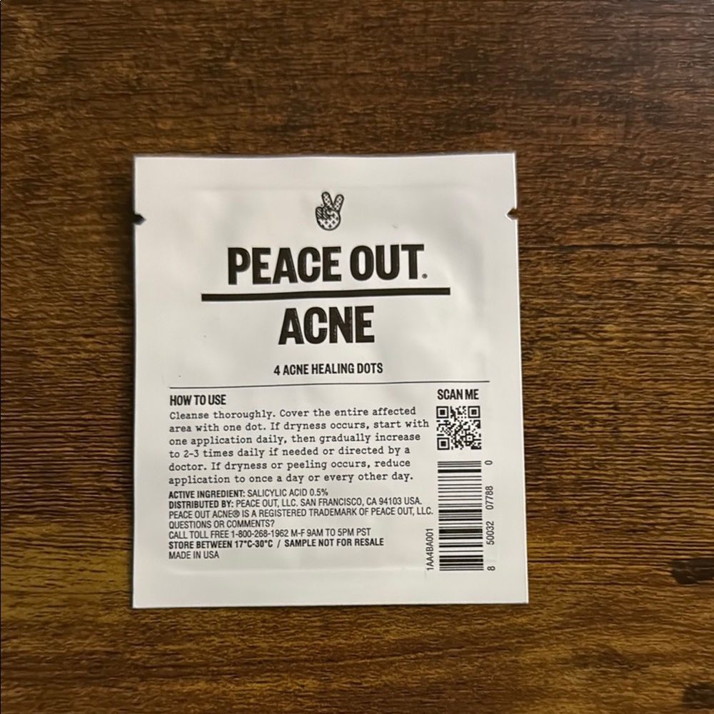 Peace Out Acne Dots (4)
